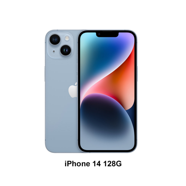 Apple iPhone 14 (128G)-藍色(MPVN3TA/A)iPhone 14